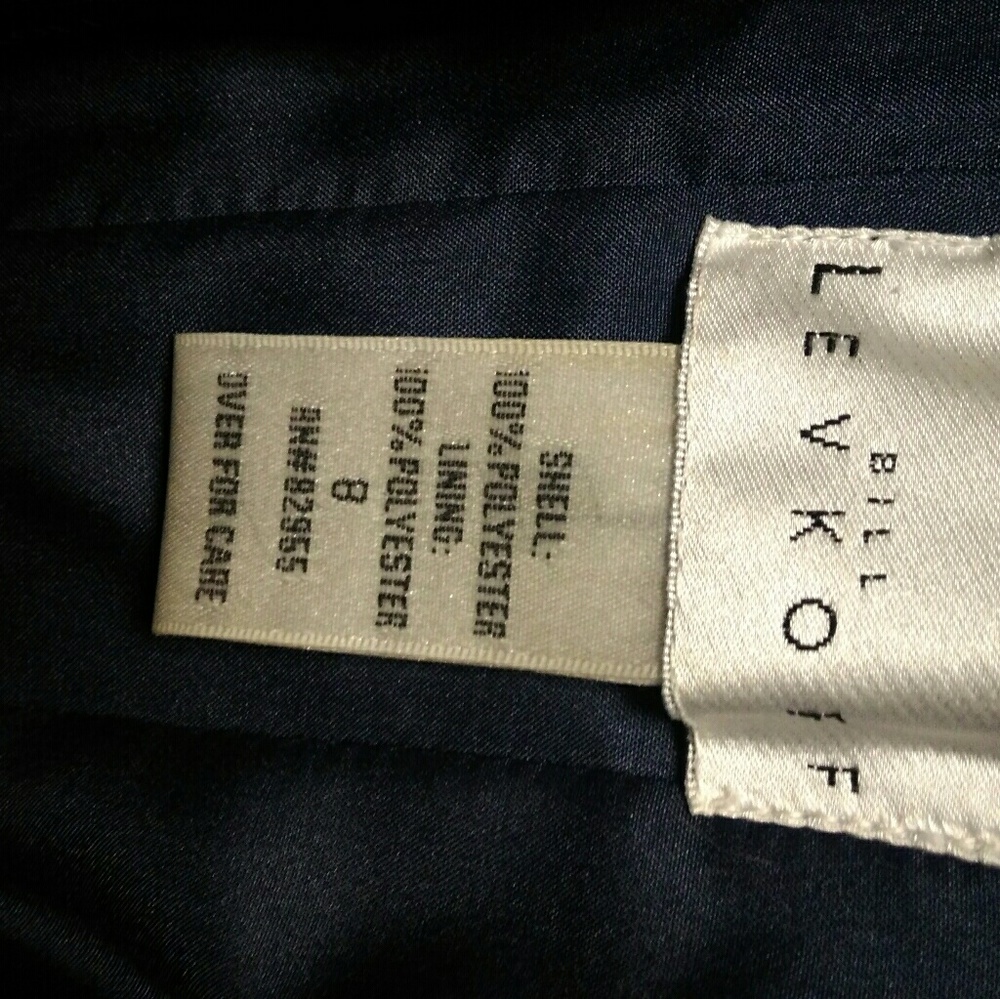 NWOT Stunning navy blue formal dress - Picture 11 of 12